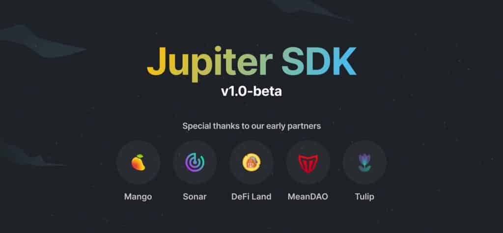 Jupiter SDK v1.0 launching