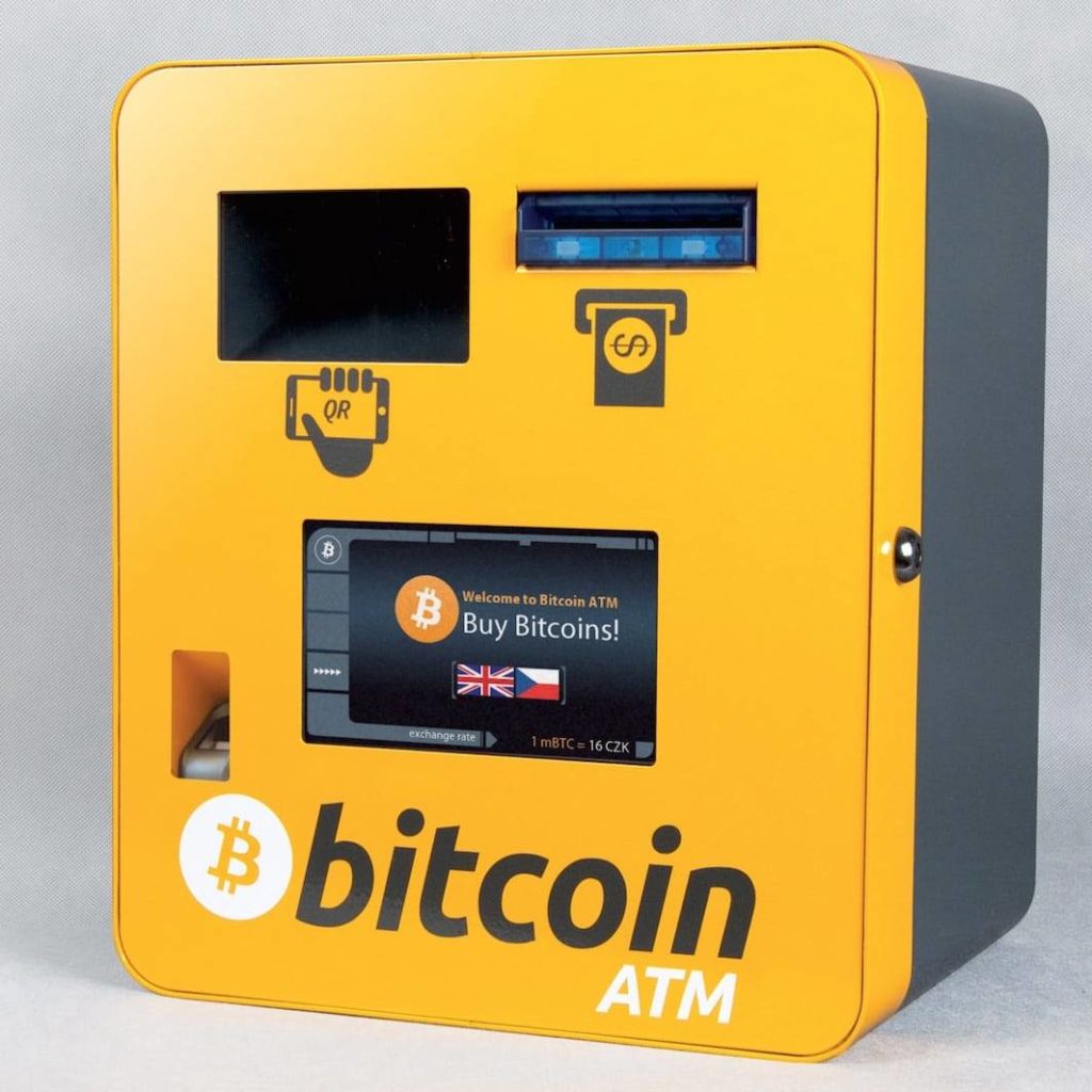 Distributeur ATM bitcoin