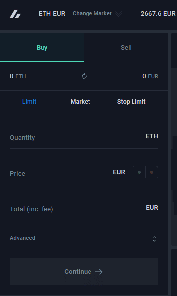 achat crypto bitvavo