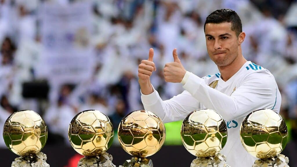 Ronaldo Binance ballon d'or