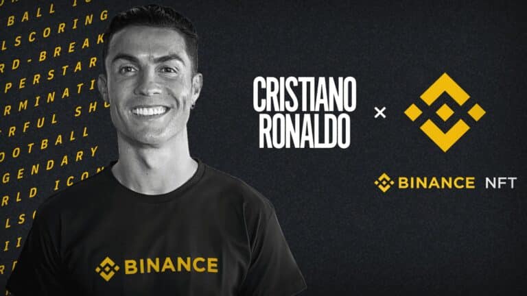 Ronaldo Binance partenariat NFT