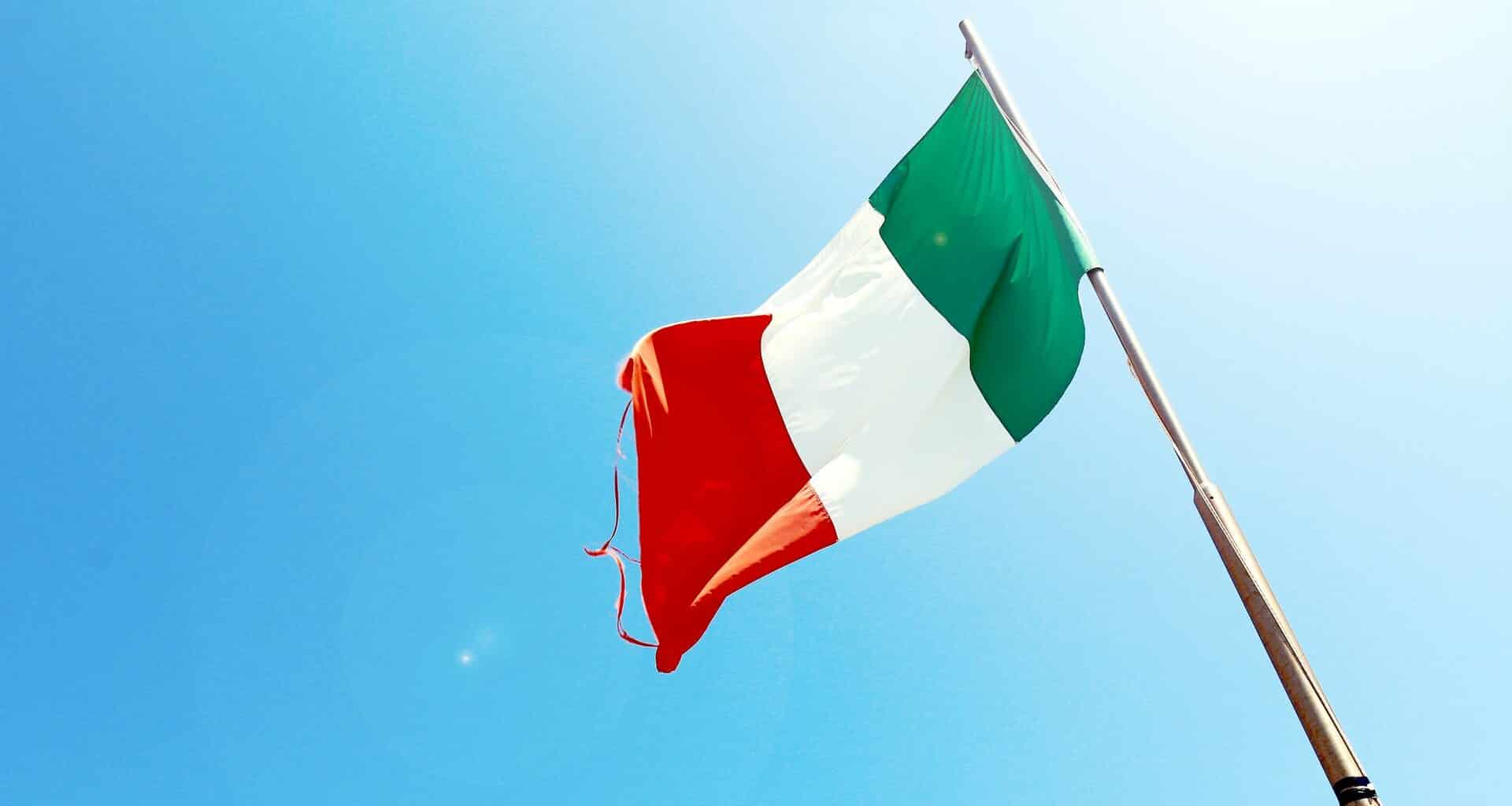 Italie blockchain 45 millions
