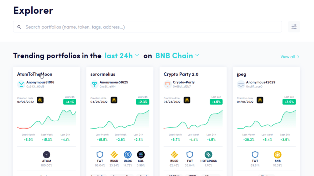 nested copier portefeuille crypto