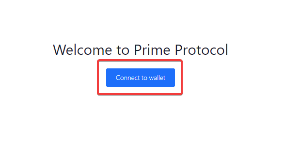 prime protocol tesnet connect
