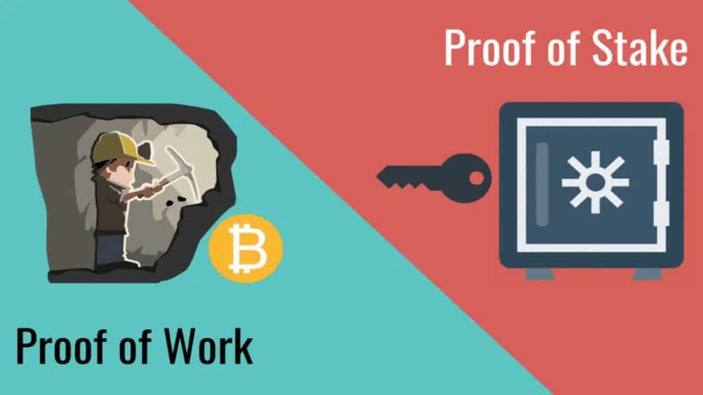 Proof of work et Proof of stake