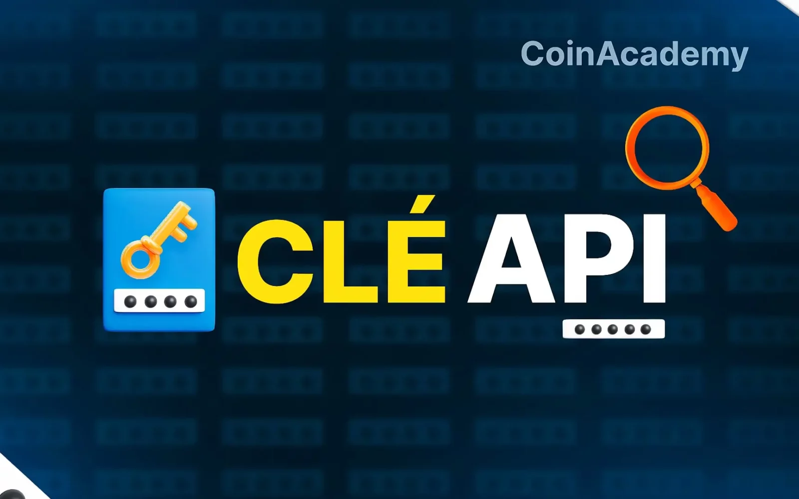 Clé API crypto