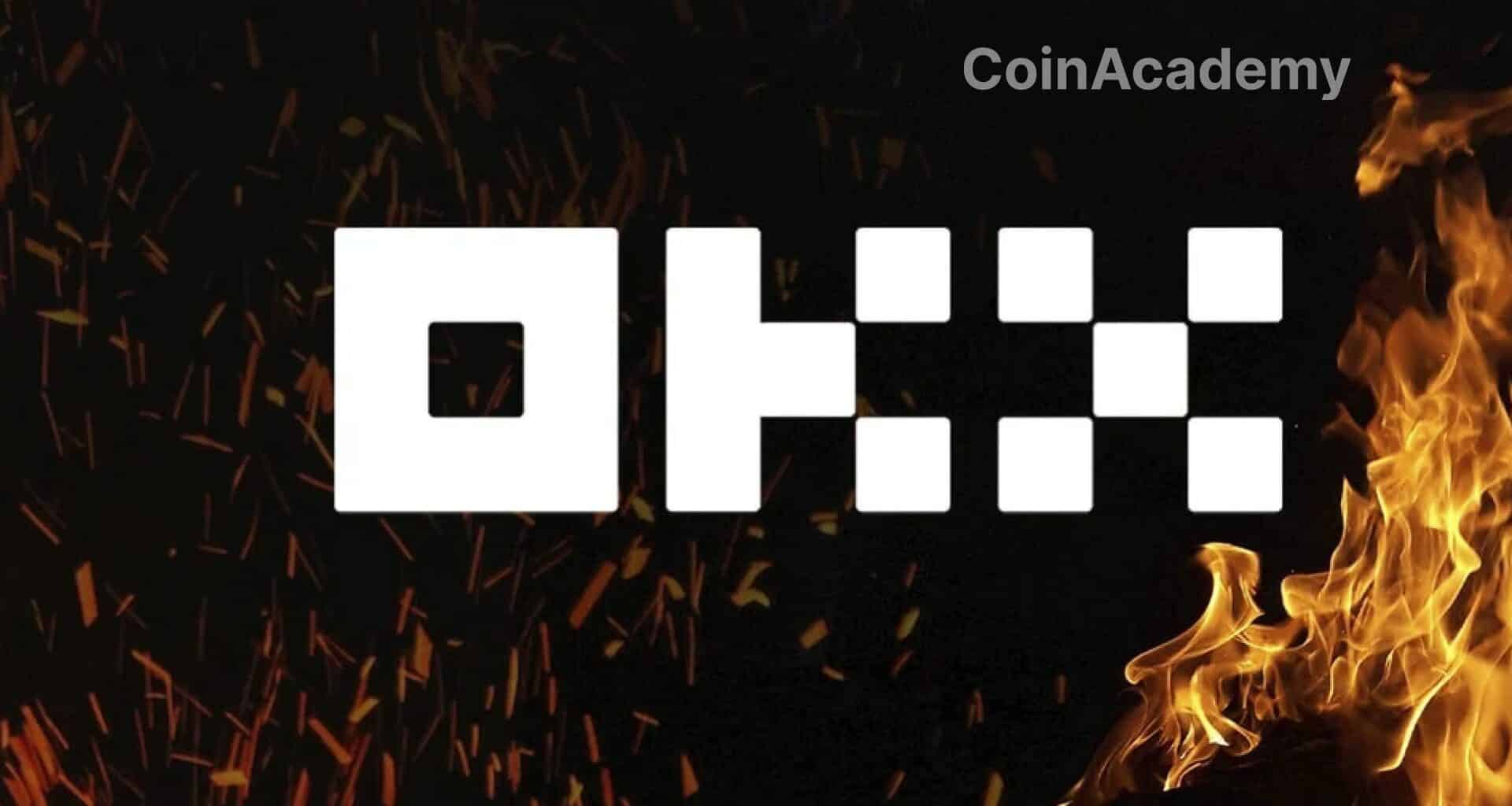 okx okb tokens burn