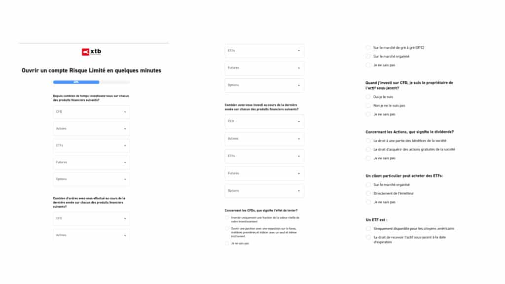 xtb questionnaire