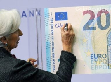 christine lagarde euro billets design