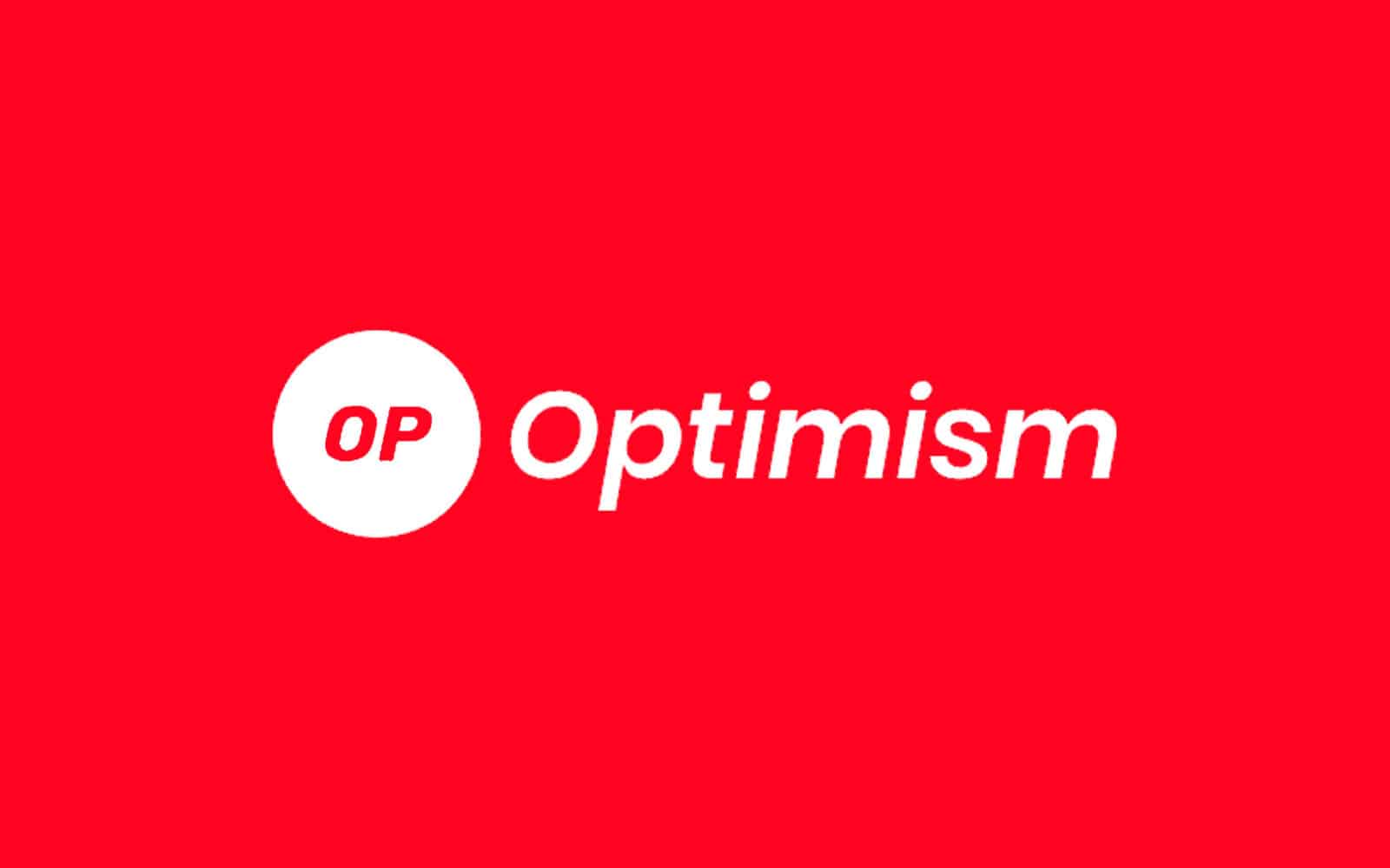 Optimism crypto logo