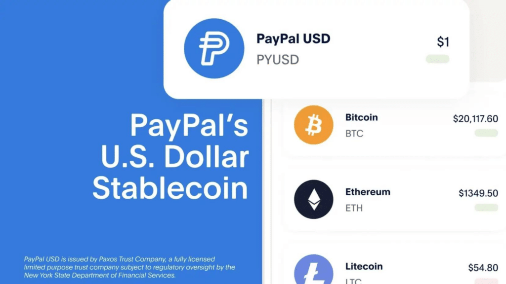 paypal usd stablecoin crypto