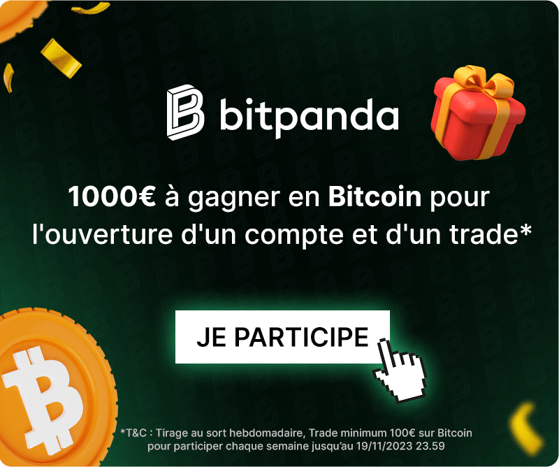 1000 euros Concours Bitpanda France