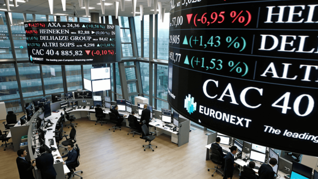 euronext paris bourse cac40