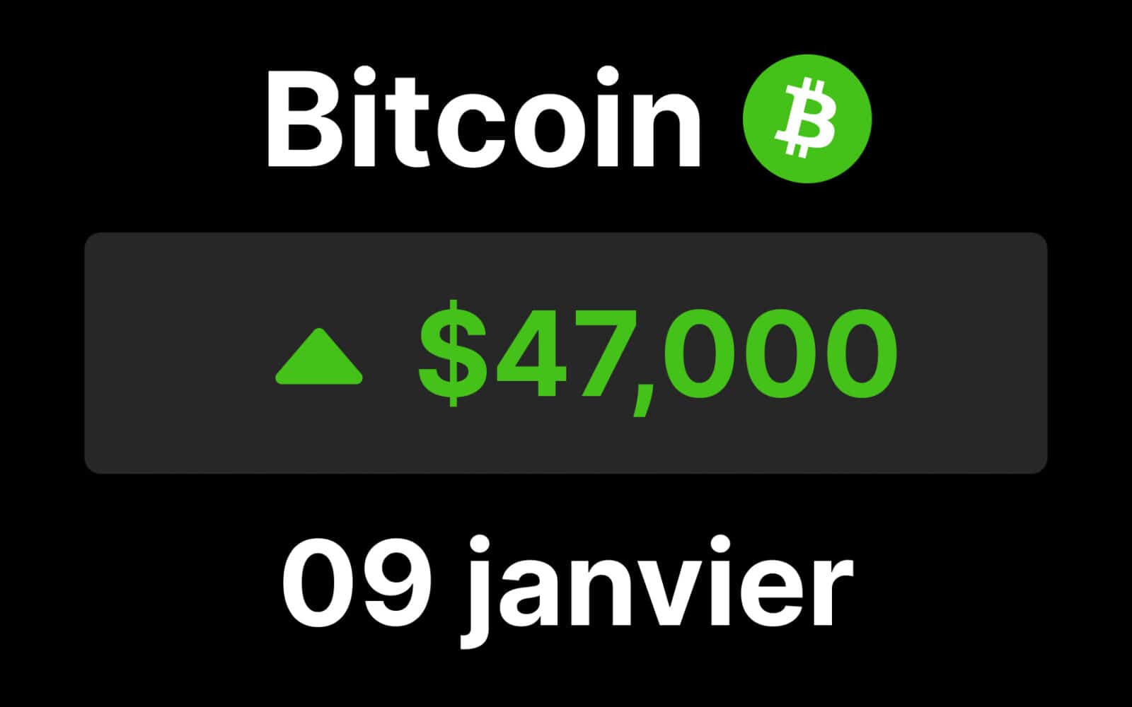 bitcoin 47000 9 janvier