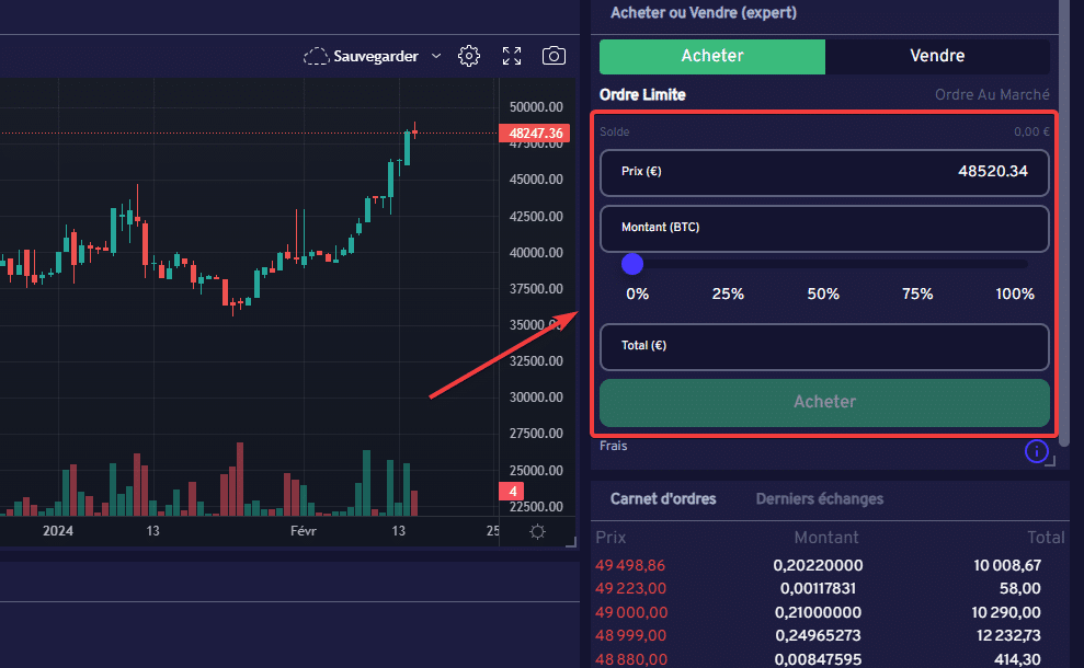 paymium ordre limit crypto bitcoin