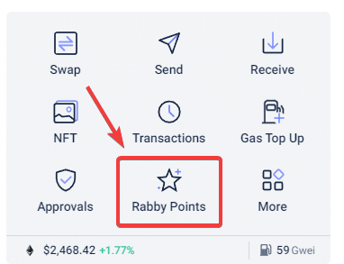 rabby wallet points crypto guide