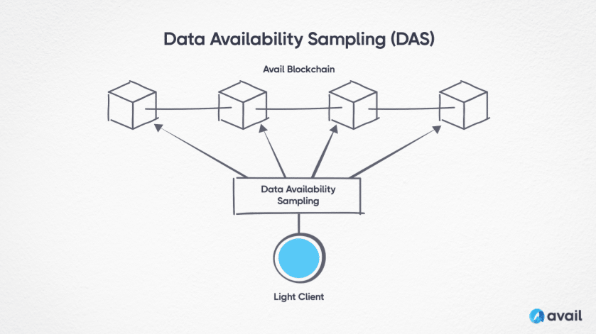 avail data sampling availability das blockchain