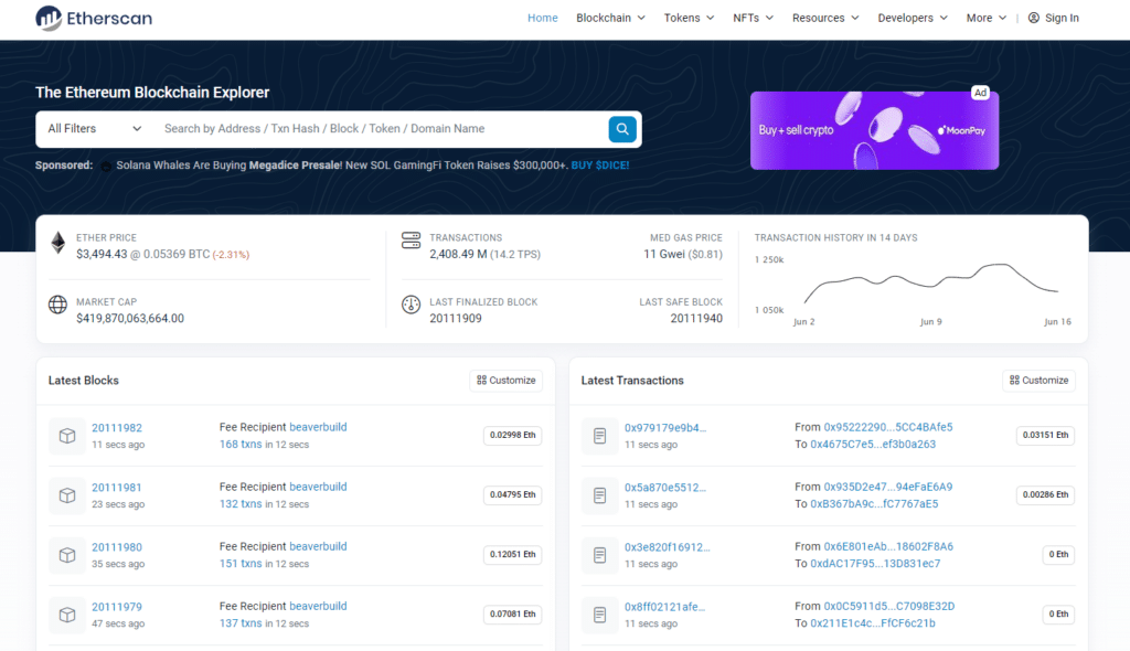 etherscan analyse crypto ethereum