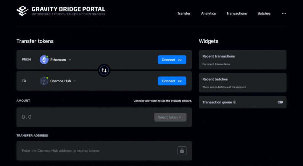 gravity bridge cosmos crypto