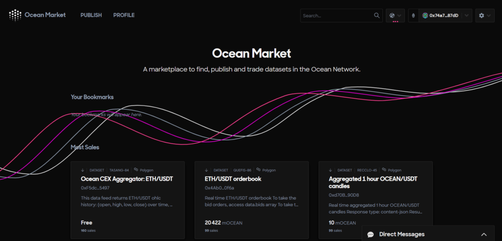 ocean protocole marketplace ia