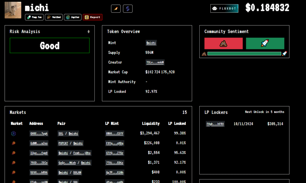 rugcheck token crypto analyse