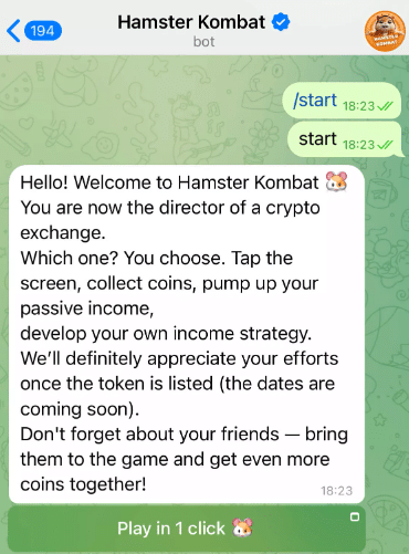 hamster kombat installation telegram