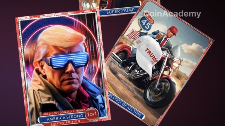 donald trump cartes nft collection