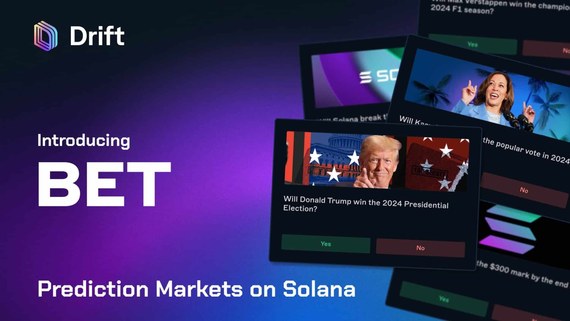 SOL : Drift Protocol ramène les marchés de prédictions sur Solana avec une touche de DeFi