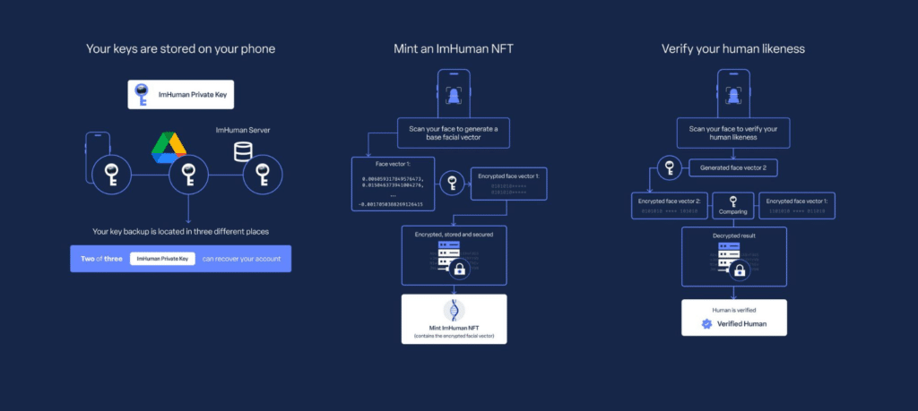 imhuman app nft privasea