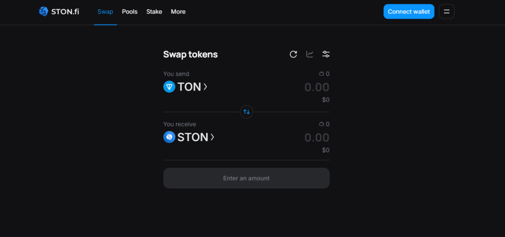 ston dapp ton crypto