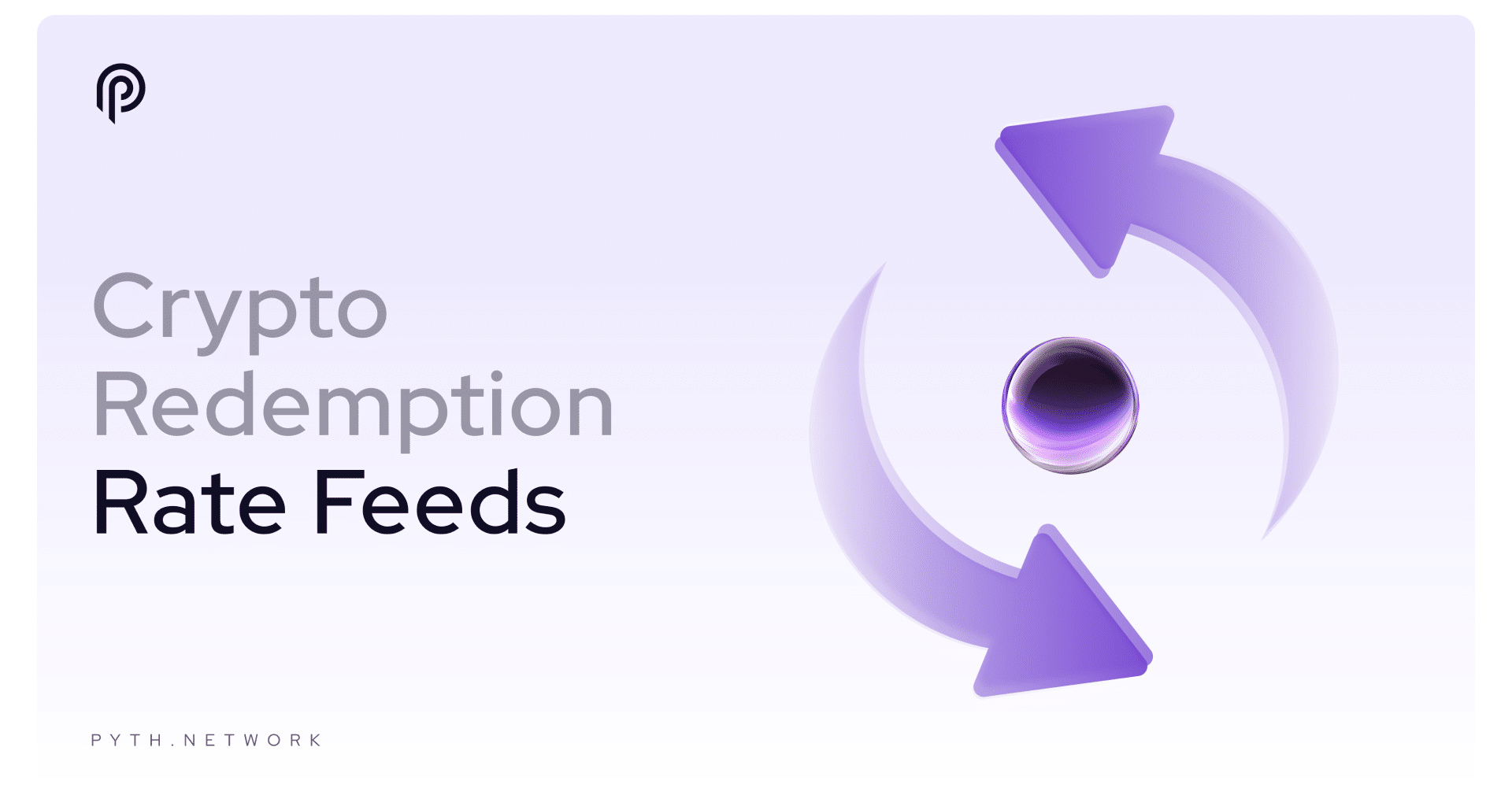 pyth network Crypto Redemption Rate Feeds