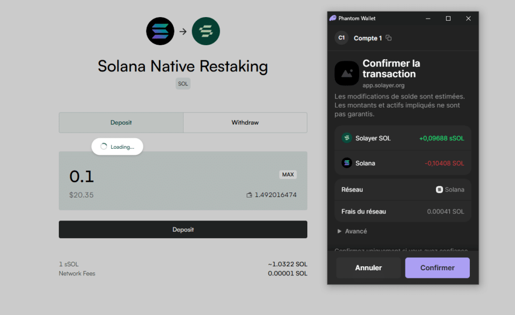 Solayer airdrop restaking crypto tuto