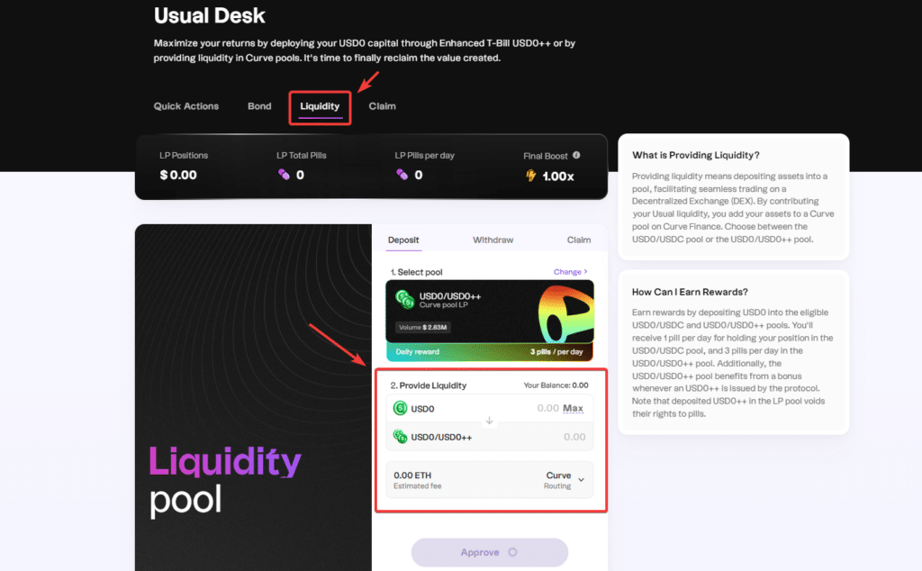 airdrop usual money liquidity crypto