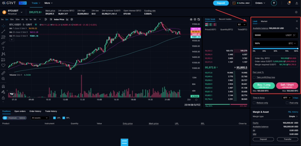 grvt tuto trading crypto