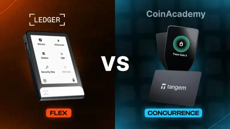 ledger flex comparatif crypto wallet