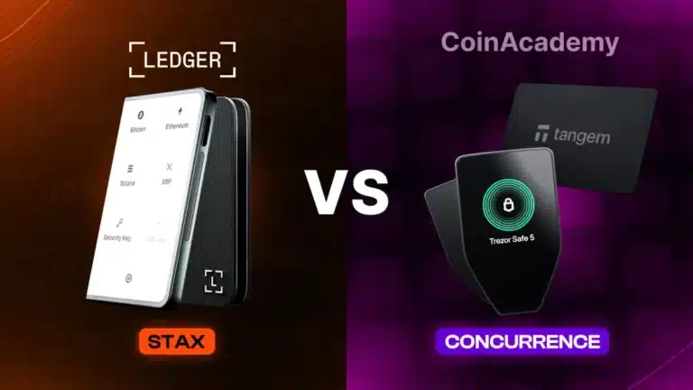 ledger stax comparatif crypto wallet