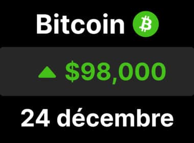 BTC bitcoin 98000 santa rallye