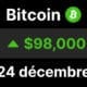 BTC bitcoin 98000 santa rallye