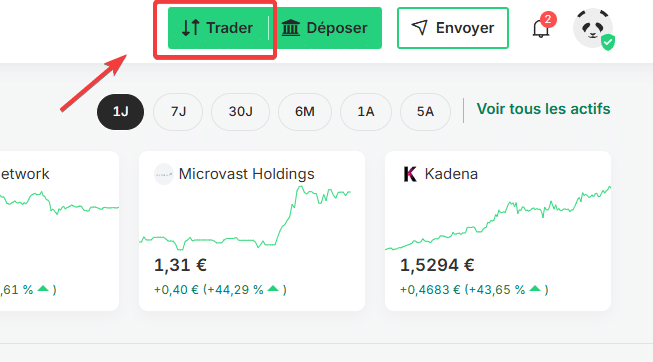 Bitpanda staking tuto achat crypto