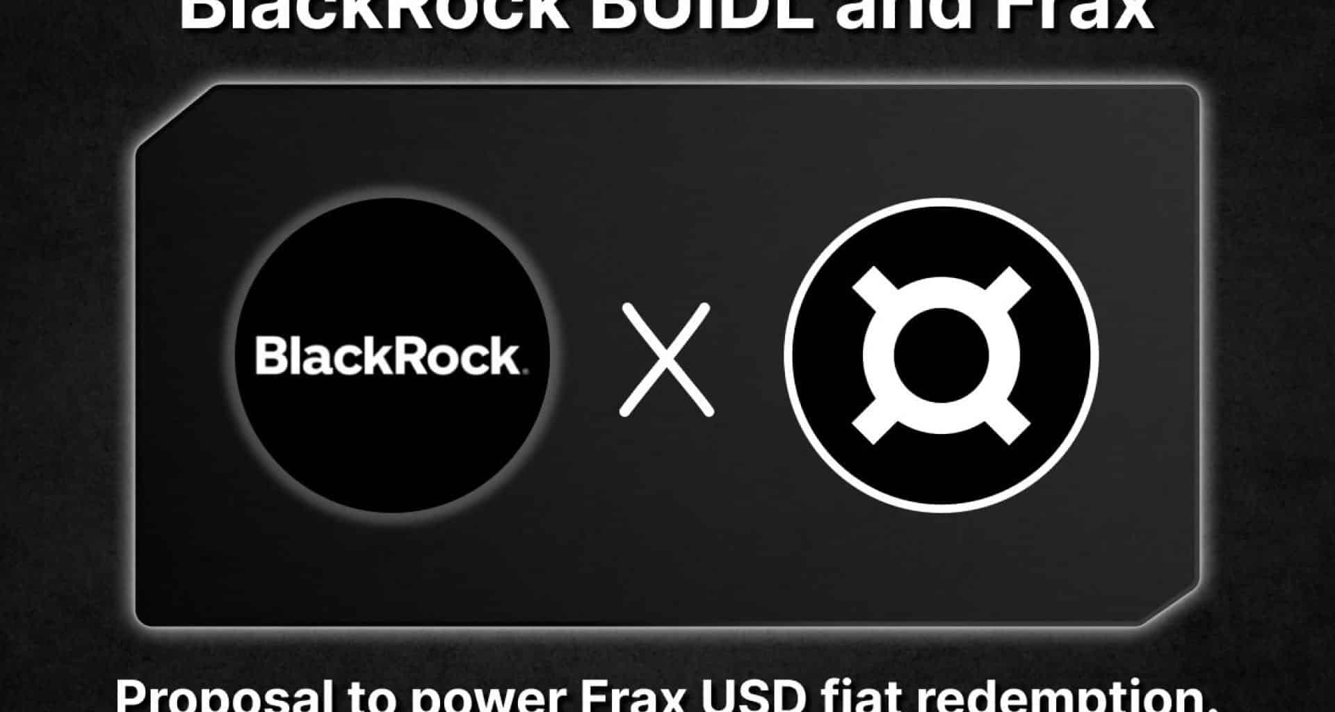 blackrock buidl securitize frax finance usd