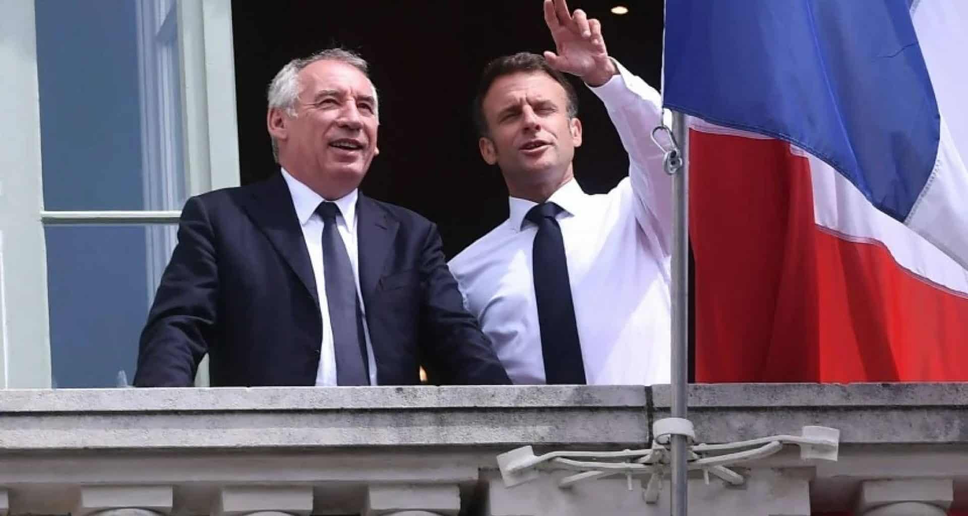 francois bayrou emannuel macron france