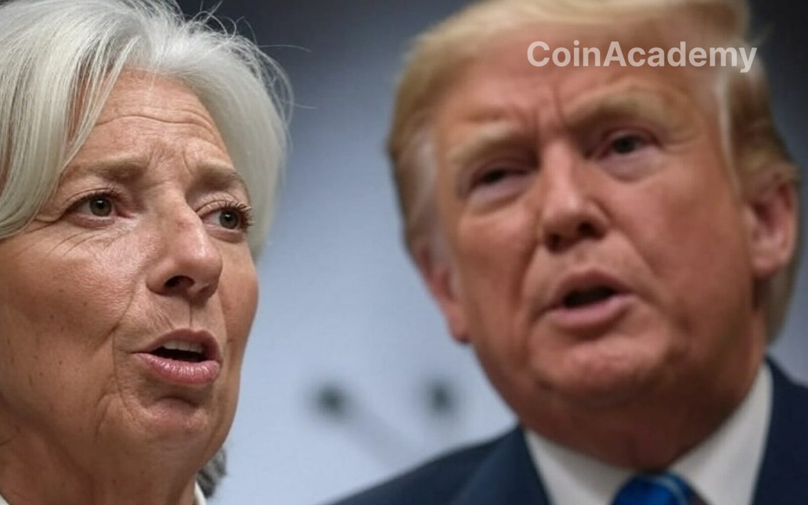 donald trump christine lagarde usa bce euro numerique stablecoins