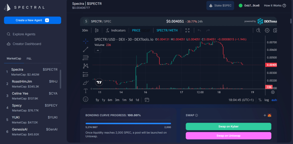 token spec ia