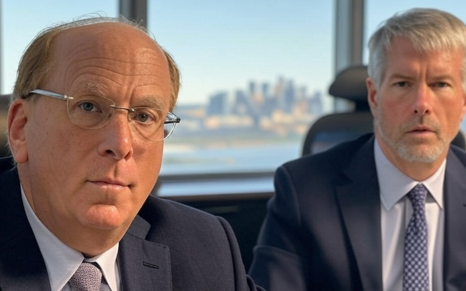 larry fink michael saylor blackrock strategy