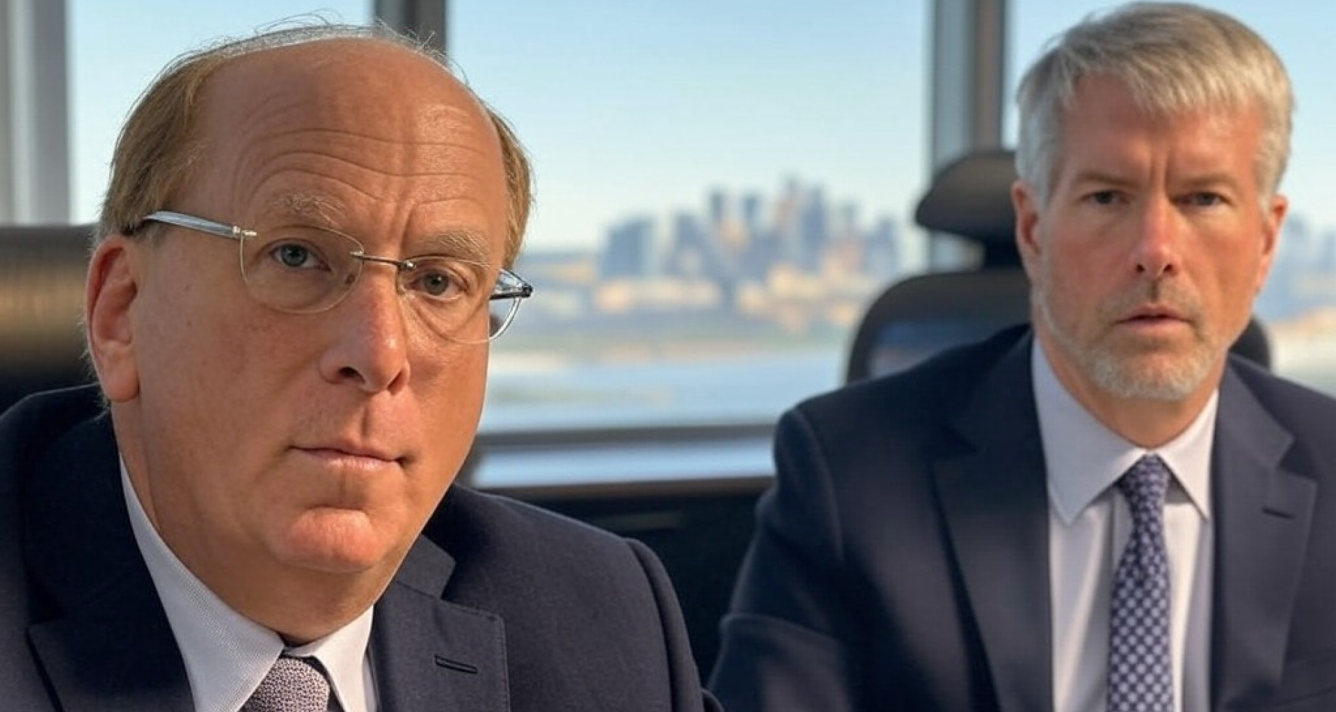 larry fink michael saylor blackrock strategy