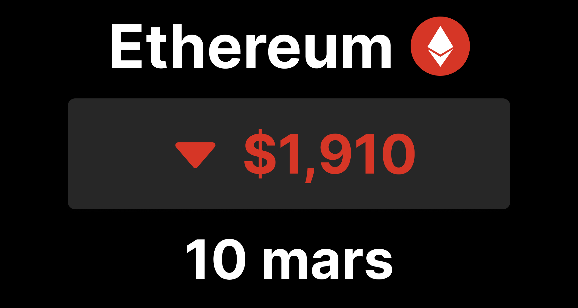 ETH ethereum bitcoin btc