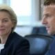 emmanuel macron ursula von der leyen europe