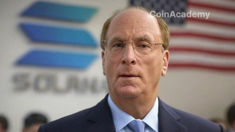 larry fink blackrock buidl solana sol