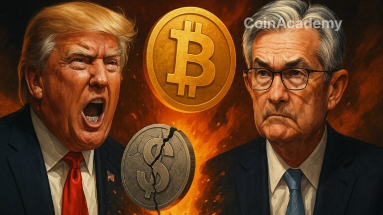 trump powell dollar btc bitcoin
