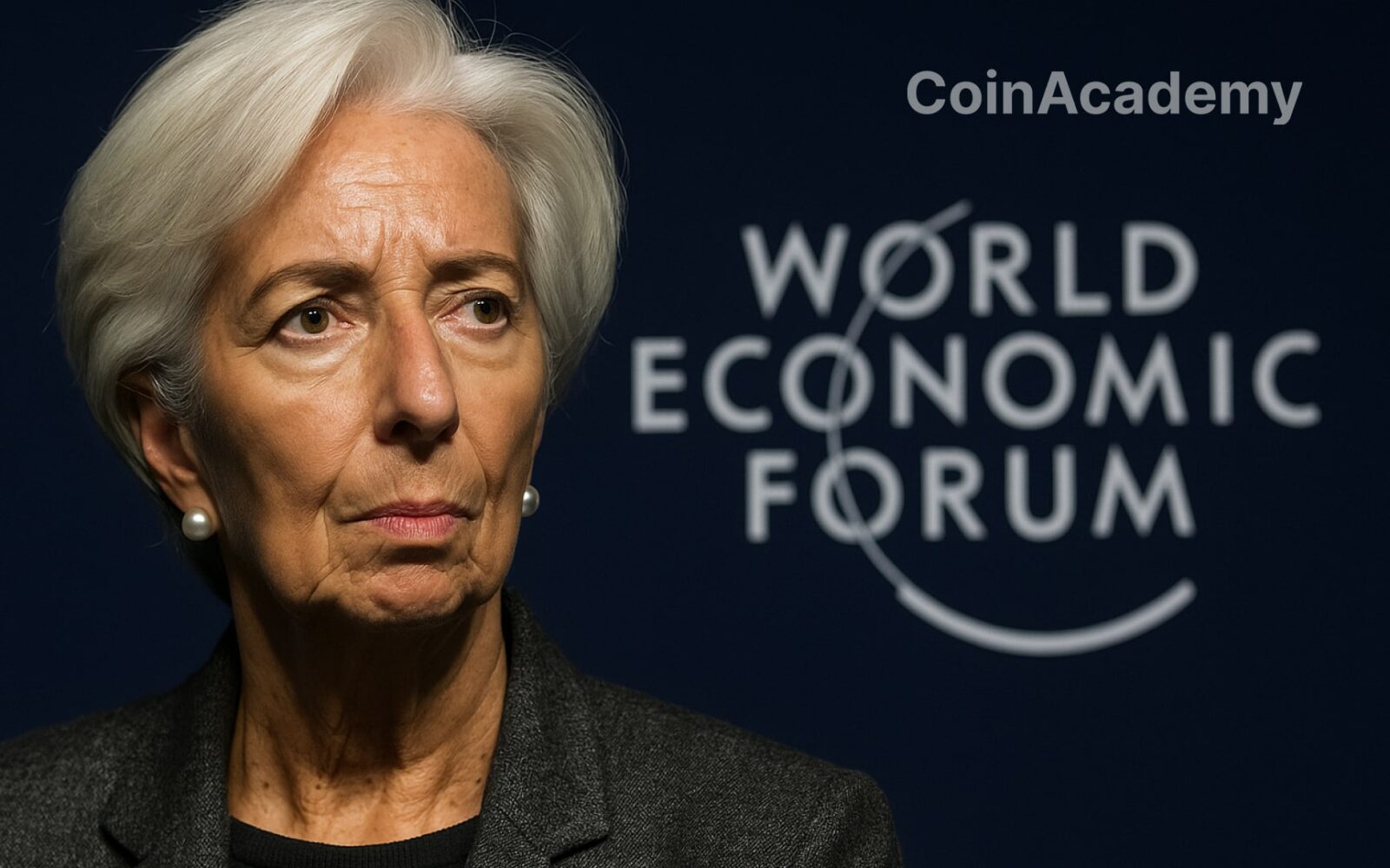 christine lagarde bce europe wef